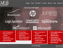Tablet Screenshot of mgbsys.com